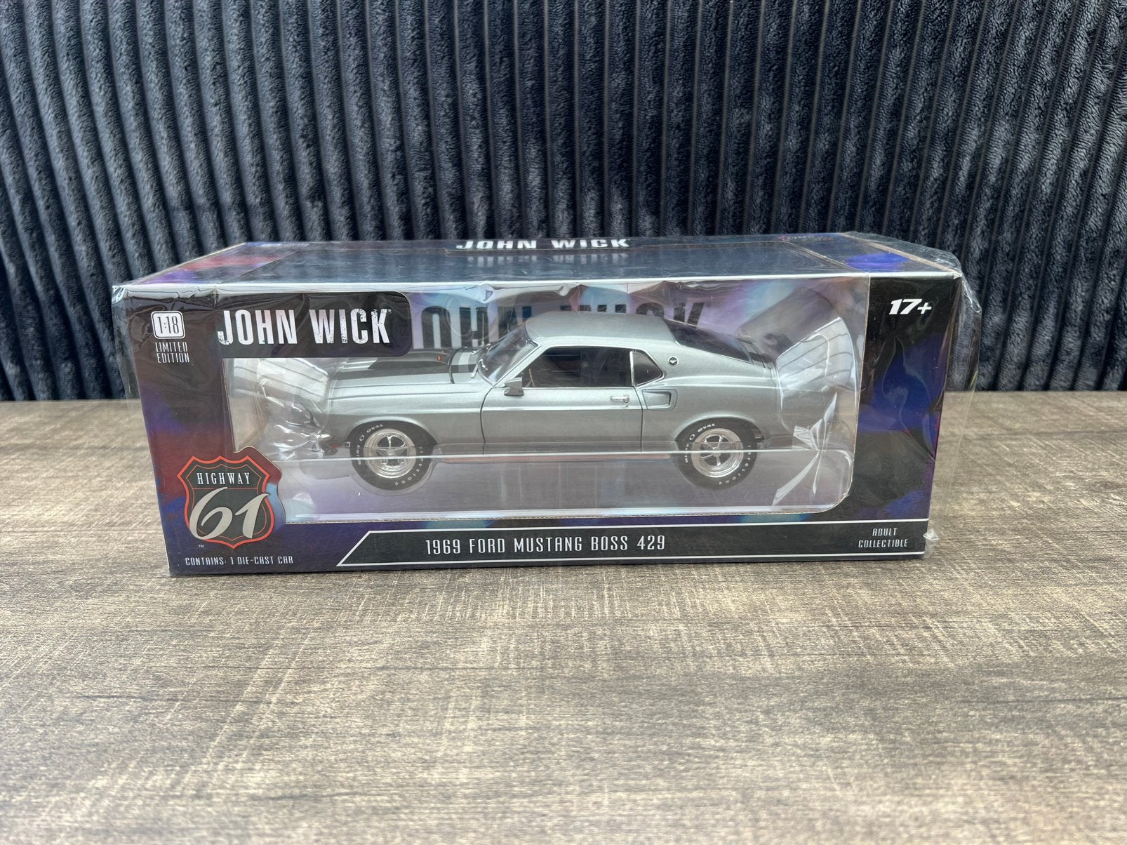 Ford mustang boss 429 1969 john wick highway 61, Ophalen of Verzenden, Nieuw, Auto, Overige merken