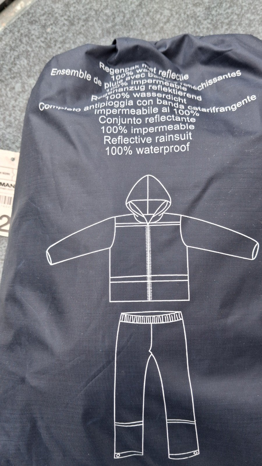 Zeeman Regenpak 100% Waterdicht - Maat 134/140, Ophalen, Nieuw, Zeeman, Jongen of Meisje