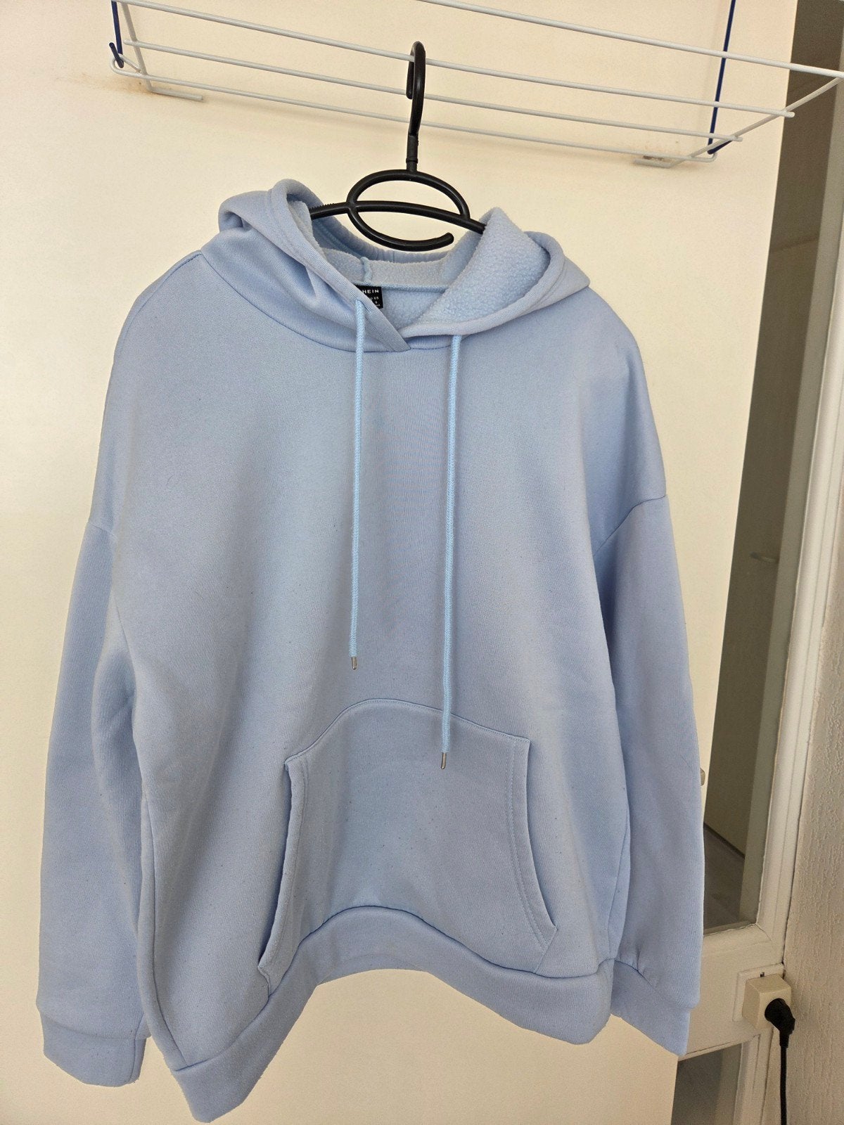 Lichtblauwe hoodie- maat M, Kleding | Dames, Blauw, Zo goed als nieuw, Shein, Ophalen