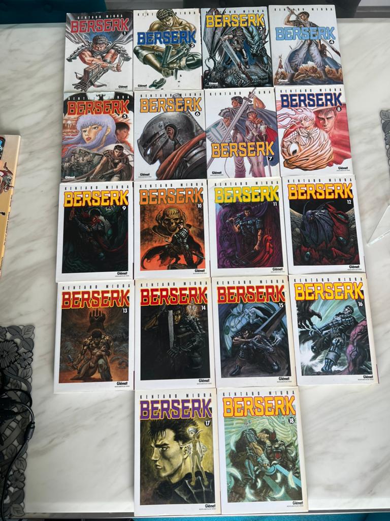 BERSERK NL Glenat (1-18), Boeken, Complete serie of reeks, Ophalen of Verzenden, Zo goed als nieuw, Japan (Manga)