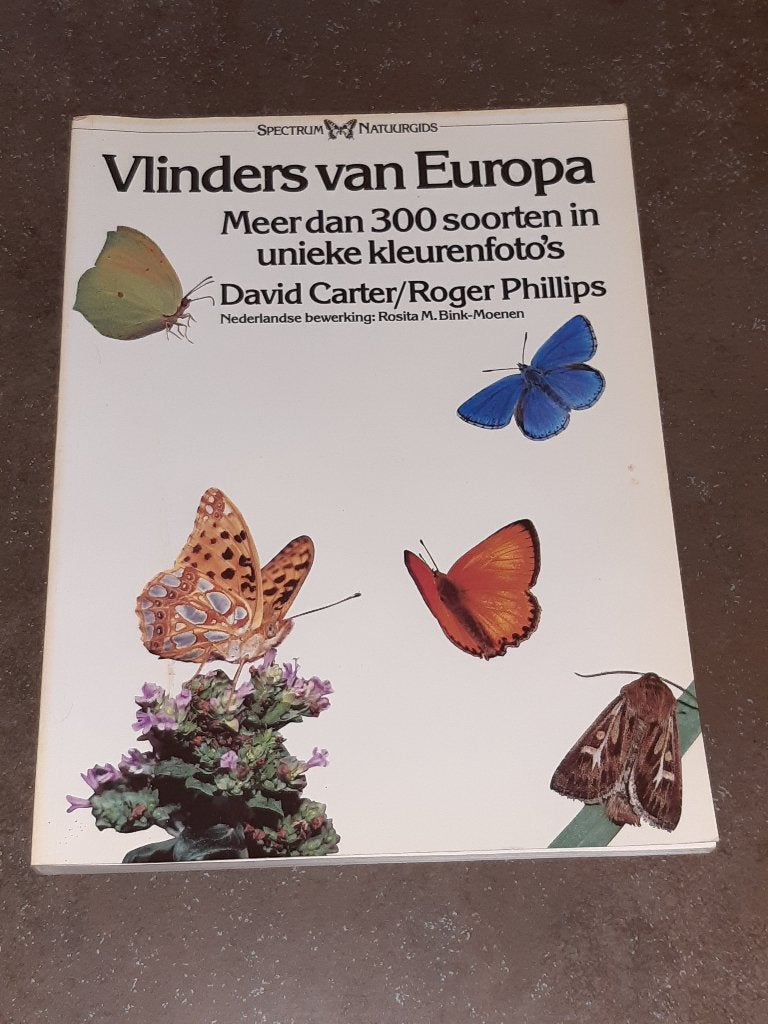 Spectrum natuurgids vlinders, Ophalen of Verzenden, Zo goed als nieuw, Natuur algemeen