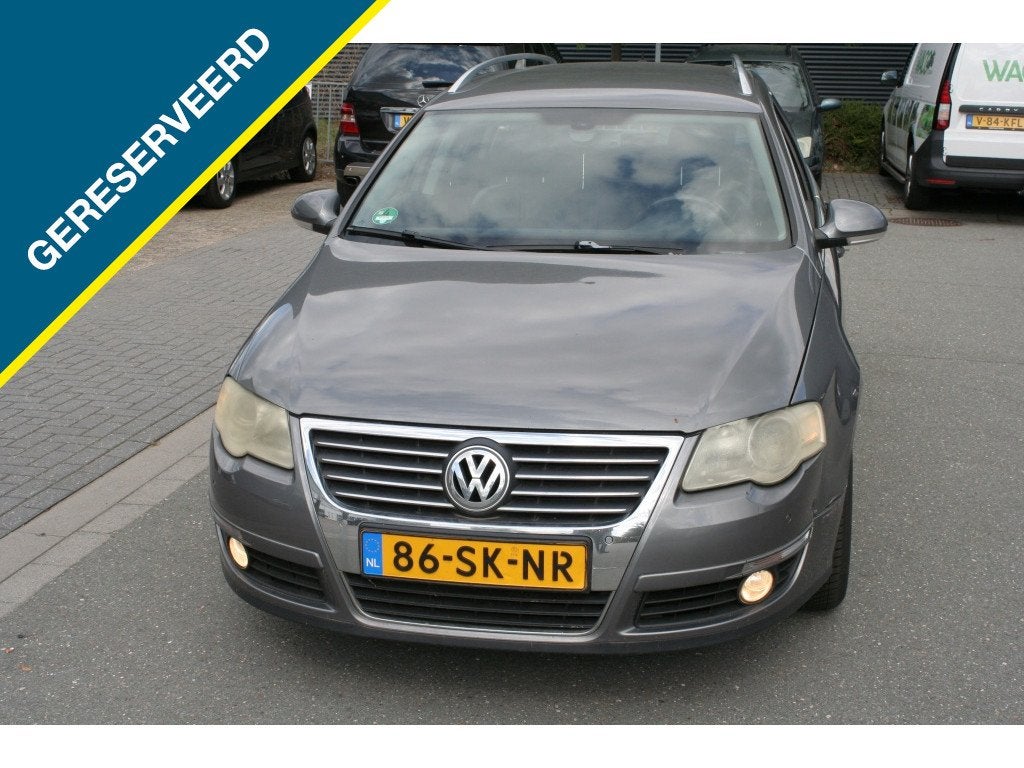 Volkswagen Passat Variant 2.0 FSI Highline (bj 2006), Auto's, Gebruikt, 4 cilinders, Leder en Stof, Origineel Nederlands