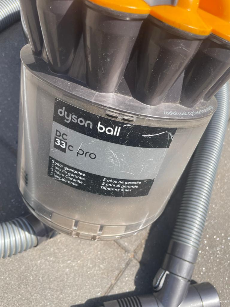 Dyson Ball DC33c Pro Sledestofzuiger, Witgoed en Apparatuur, Stofzuigers, Gebruikt, Sledestofzuiger, Dyson, Geschikt voor harde vloeren