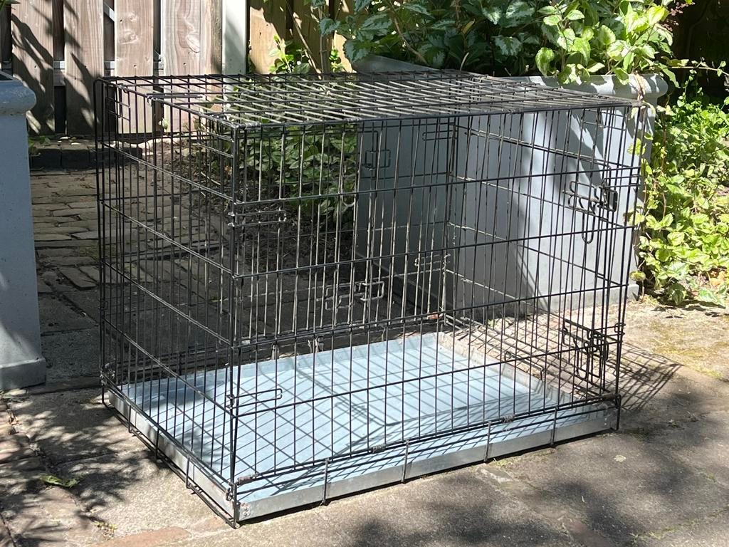 Schone bench voor (middel) grote hond, Ophalen, Gebruikt, 75 tot 110 cm, 65 tot 100 cm