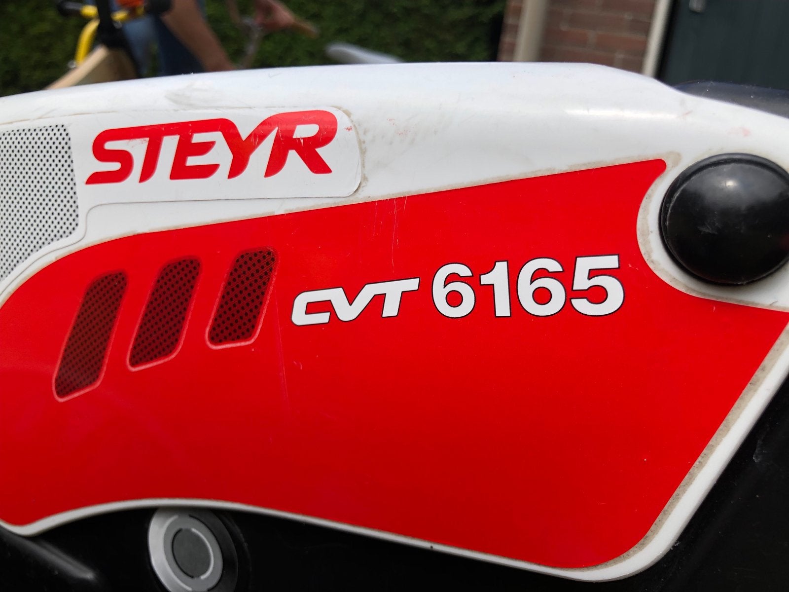 Rolly Toys Steyr CVT 6165 Tractor met Aanhanger, Ophalen, Gebruikt