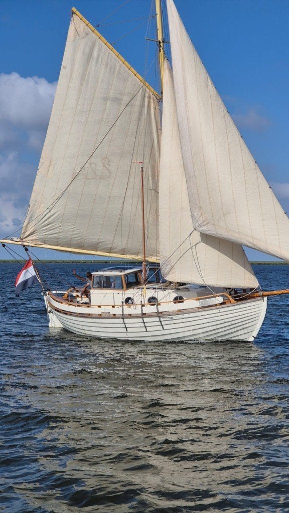 Colin Archer 10m Klassieke Gaffelgetuigde Zeiler, Elektrisch, Watersport en Boten, 10 m, Overige merken, Gebruikt, 1.95 meter