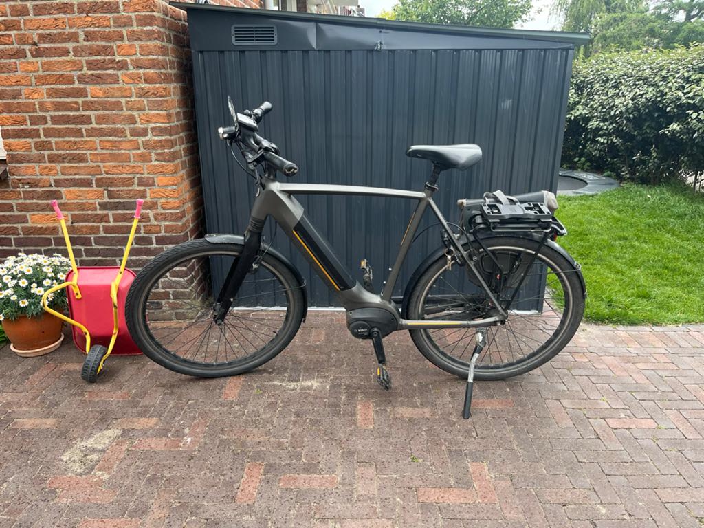Gazelle Ultimate C380 HMB Elektrische Fiets - Gebruikt, Fietsen en Brommers, Fietsen | Heren | Herenfietsen, 61 tot 65 cm, Ophalen of Verzenden