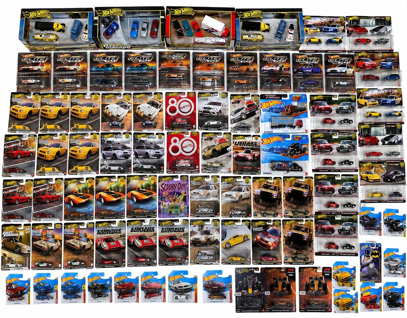 Grote partij Hotwheels (zie tekst), Ophalen of Verzenden, Nieuw, Auto