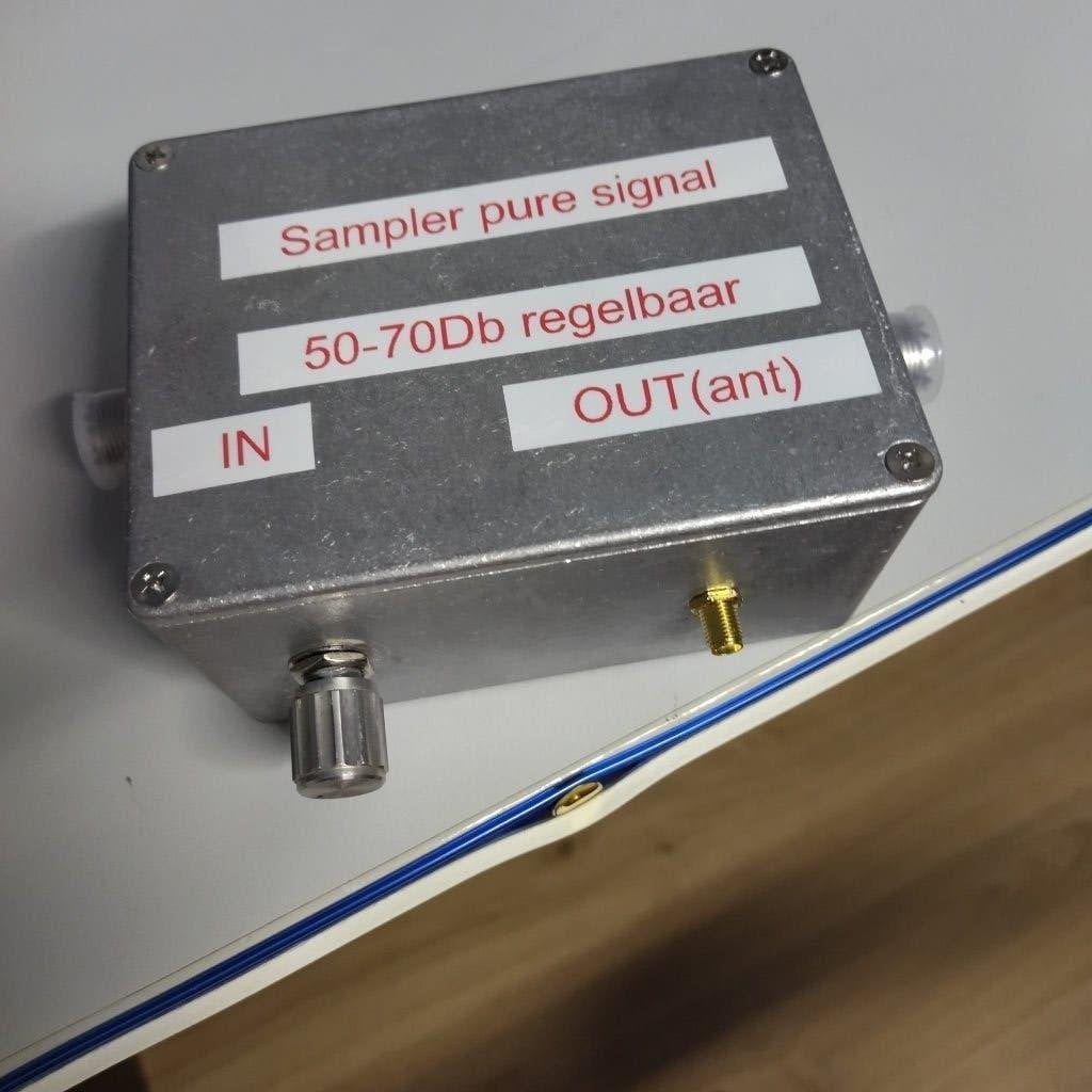 pure signal sampler regelbaar 50-70db, Telecommunicatie, Zenders en Ontvangers, Ophalen of Verzenden, Nieuw, Ontvanger