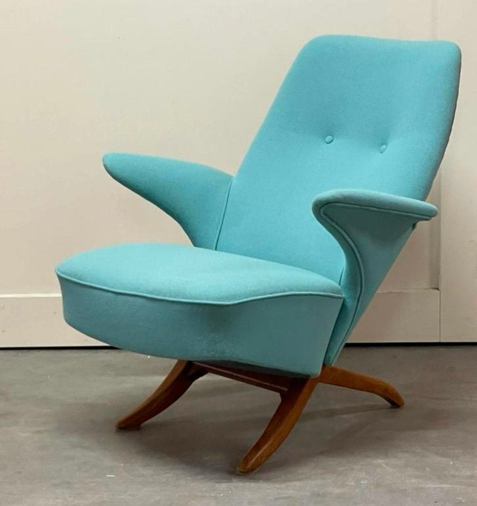Artifort Pinquin, Theo Ruth fauteuil, Huis en Inrichting, Fauteuils, Ophalen, Pinquin, 75 tot 100 cm, Zo goed als nieuw