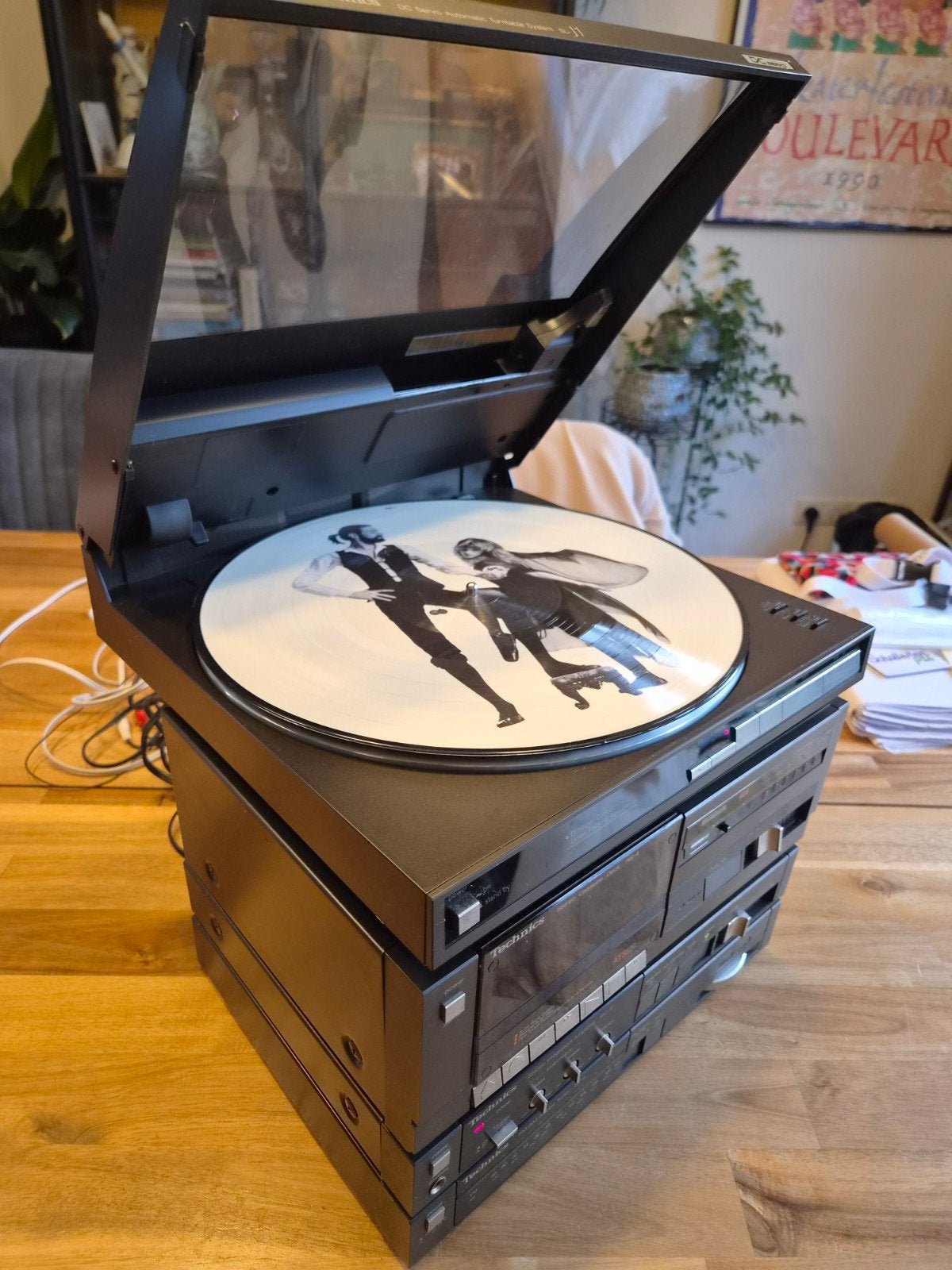 Technics set SL-J1 + SU-4 + RS-4 + ST-4, Ophalen, Gebruikt, Technics