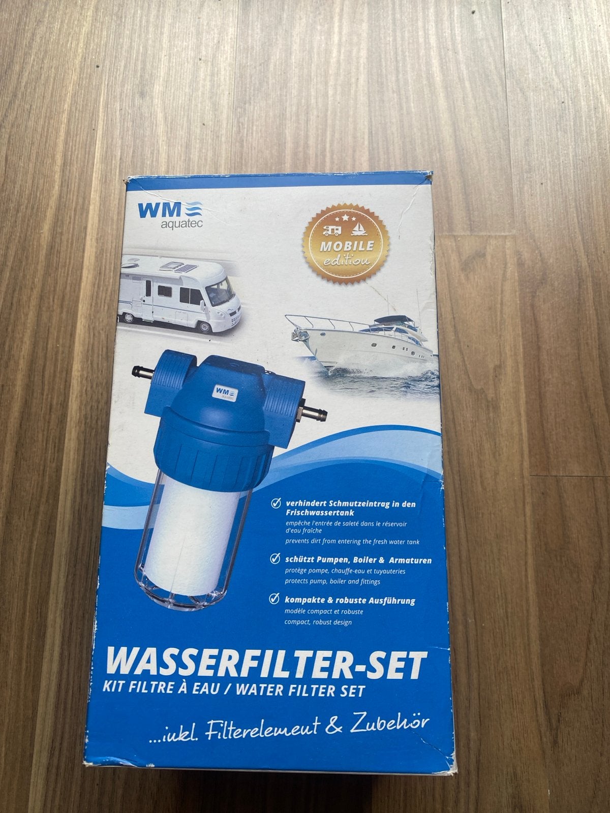 WM aquatec drinkwater tank filter voor Caravan Camper Boot, Ophalen of Verzenden, Nieuw