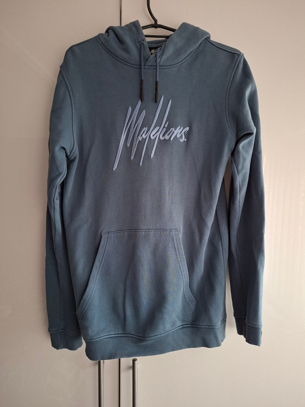 malelions hoodie blauw maat 176, Ophalen, Malelions, Trui of Vest, Zo goed als nieuw