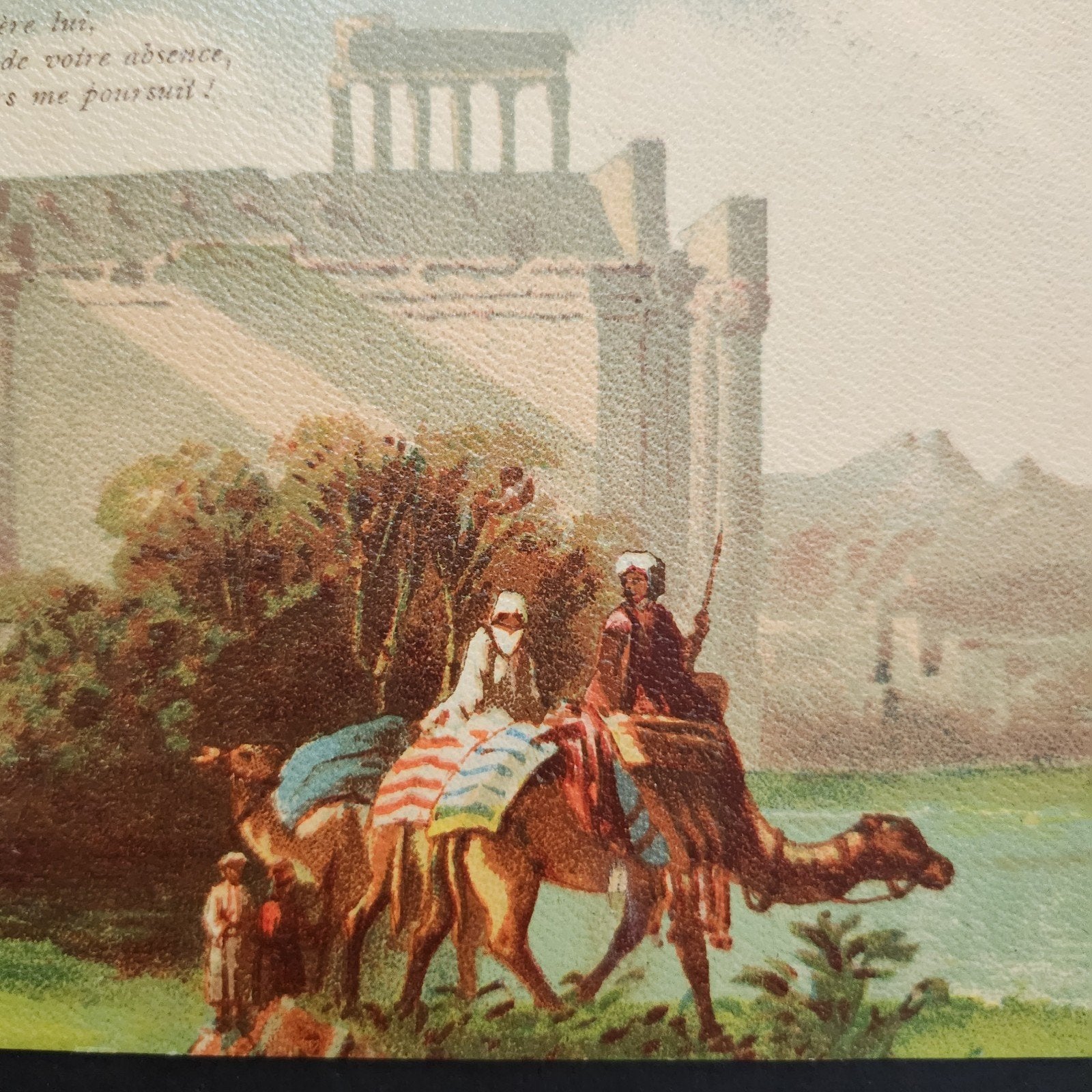 Oude ansichtkaart Algerije/Tunesië - Kameelkaravaan, Verzenden, Voor 1920, Gelopen, Buiten Europa