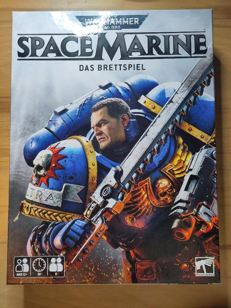Warhammer 40k - Space Marine Board Game (inc Lt. Titus), Ophalen of Verzenden, Nieuw, Warhammer, Figuurtje(s)
