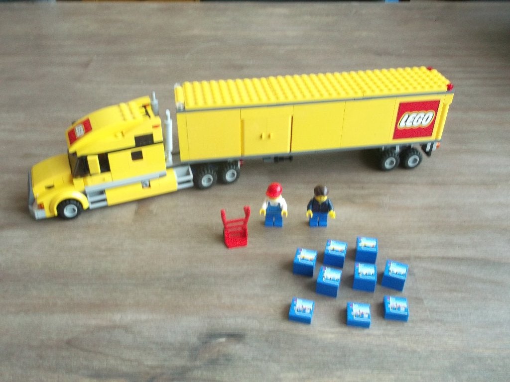 lego 3221 lego truck (2010), Ophalen of Verzenden, Gebruikt, Complete set, Lego