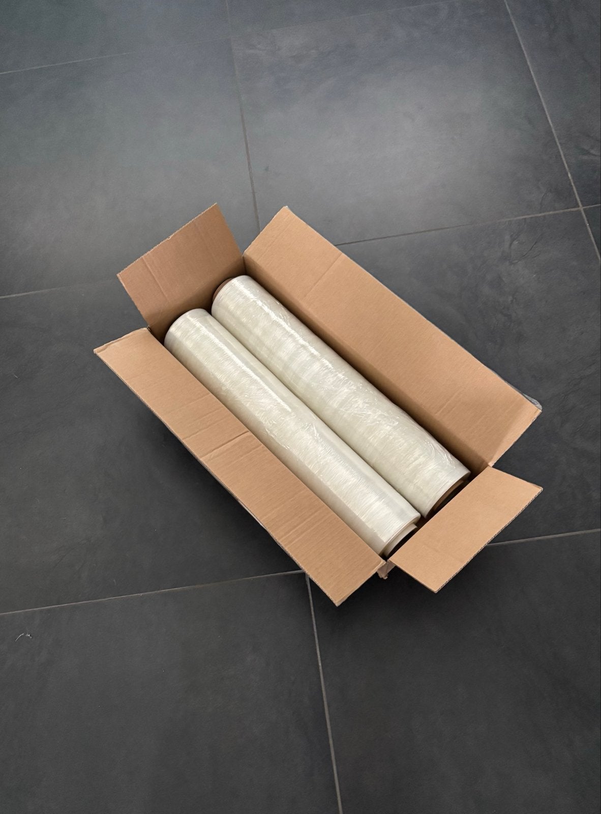 V1 Trade Transparante Stretchfolie - Set van 2 Rollen, Ophalen