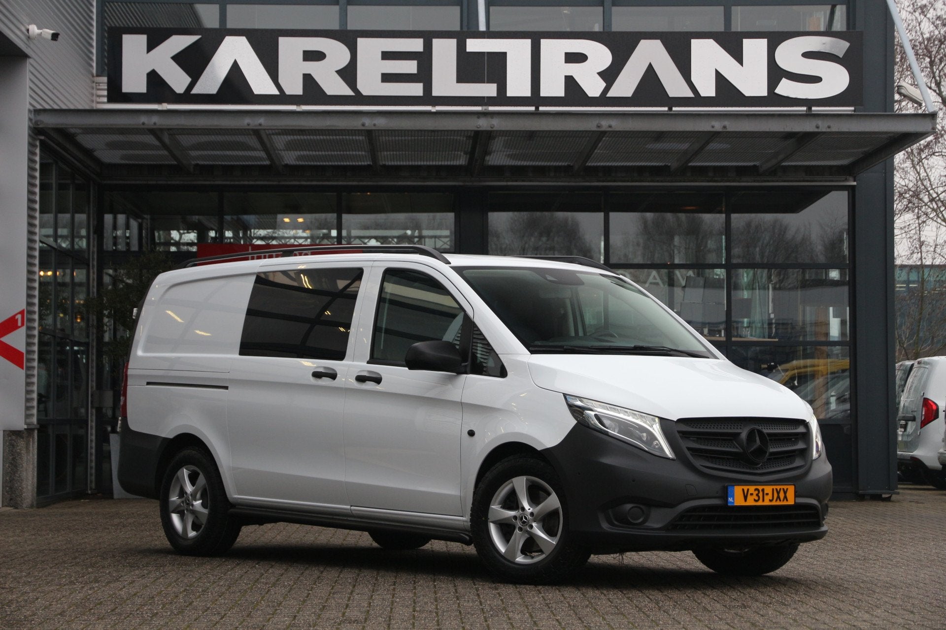 Mercedes-Benz Vito 119 CDI | Aut. | 4Matic / 4x4 | Werkplaat, Auto's, Automaat, Gebruikt, Zwart, 2500 kg