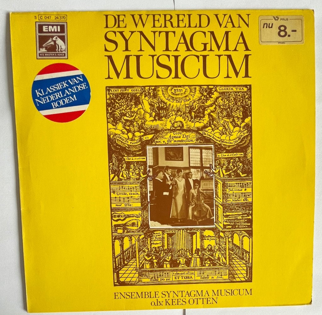 LP - Syntagma Musicum - Middeleeuwen en vroeg-Renaissance, Verzenden, Overige typen, Zo goed als nieuw, 12 inch