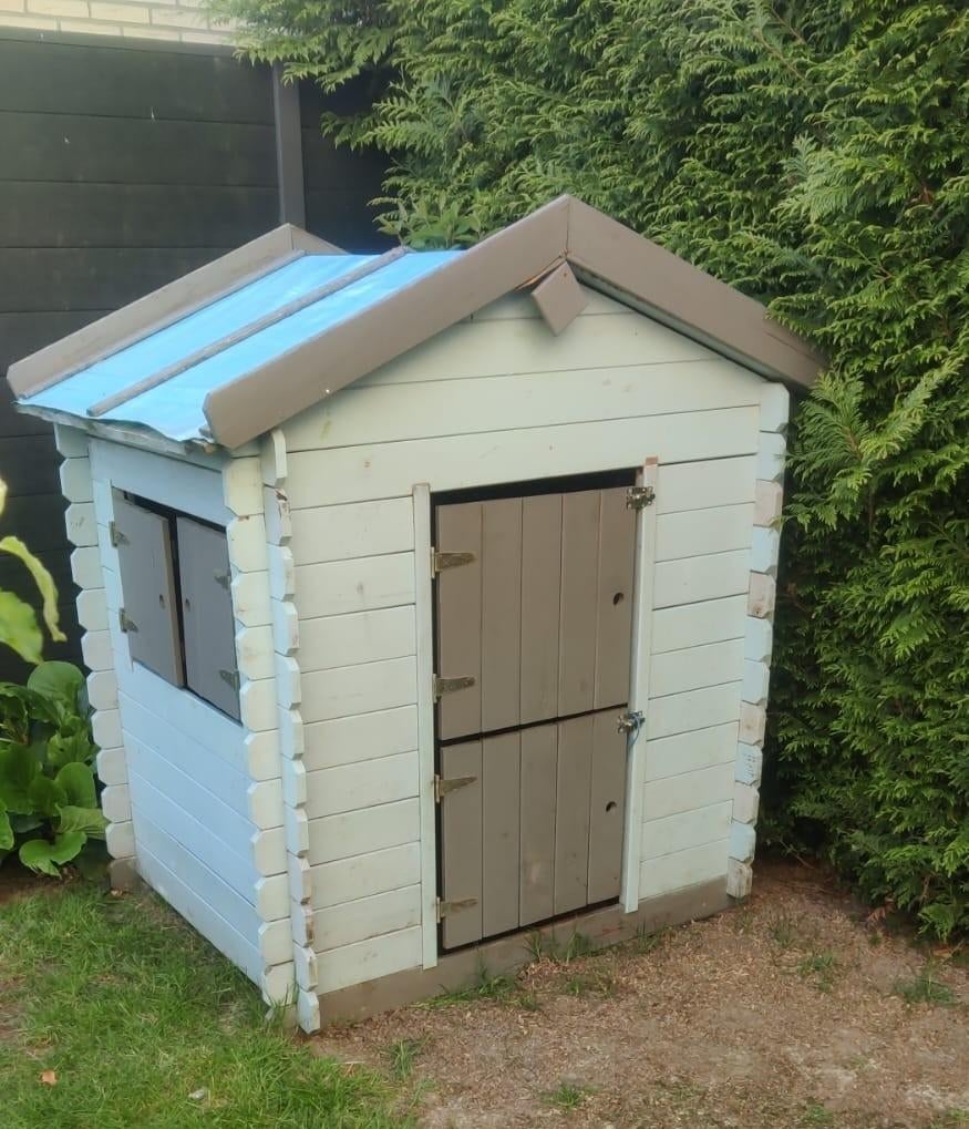 Speelhuisje, Ophalen, Gebruikt, Hout