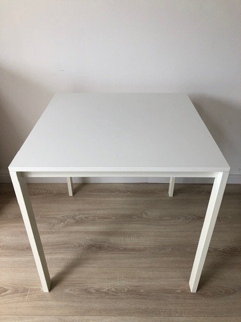 VIHALS IKEA tafel - 74 x 74 x 75 cm, Ophalen, 50 tot 100 cm, Vierkant, Tot twee personen