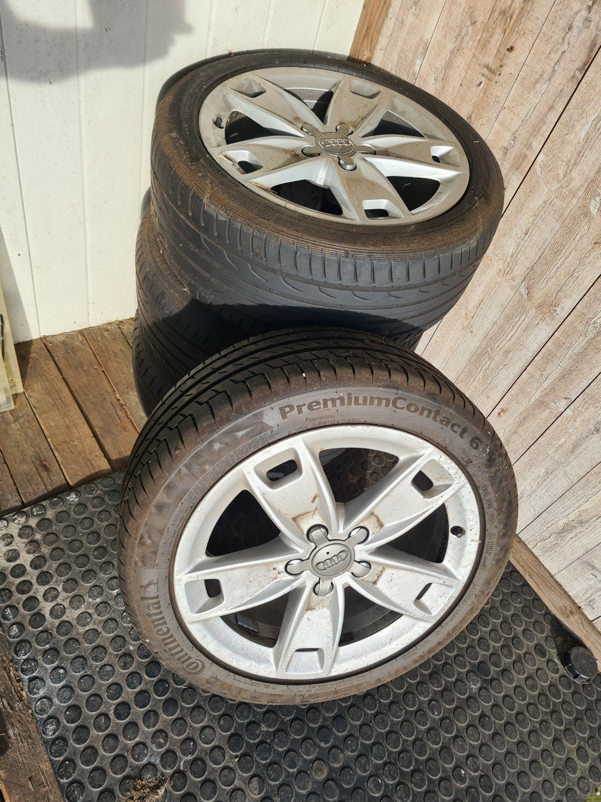 Mooie audi sportvelgen, Ophalen, Gebruikt, 17 inch, Personenwagen