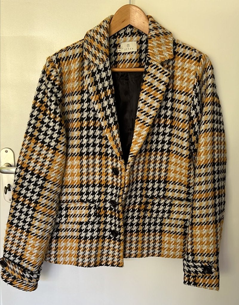 Kaffe colbert jasje maat 40, Maat 38/40 (M), Verzenden, Kaffe, Geel