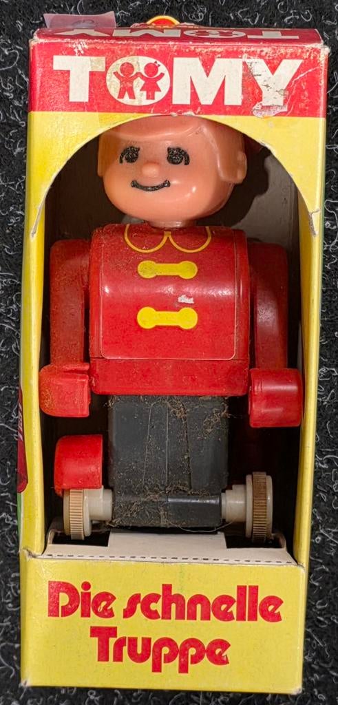 Tomy Japan De Hardlopers Gyro Operated Mechanisch Figuur MIB, Ophalen of Verzenden
