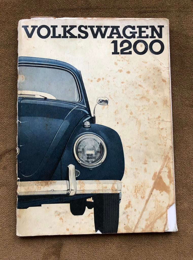 Handleiding Volkswagen 1200, Ophalen of Verzenden