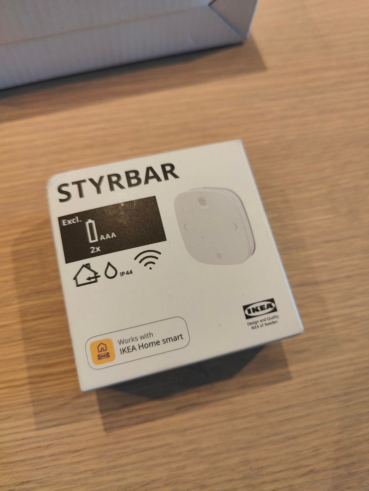 IKEA STYRBAR Smart Verlichting Lichtknop - Nieuw in Doos, Huis en Inrichting, Wit, Kunststof, Smart home compatibel, Nieuw