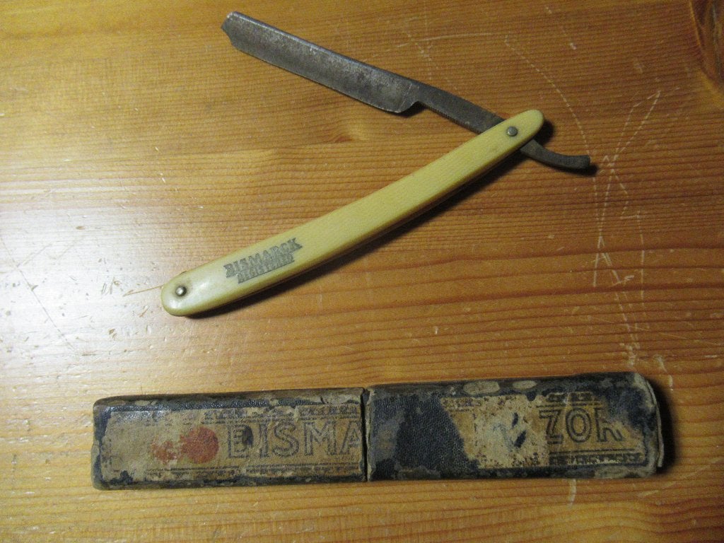 SCHEERMES Antiek Bismarck Registered in origineel doosje, Antiek en Kunst, Curiosa en Brocante, Ophalen of Verzenden