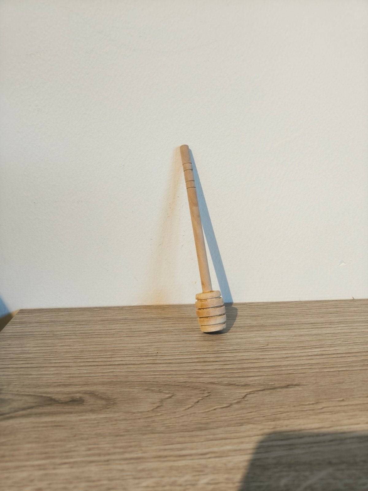 Houten honingdipper - perfect voor honing en siroop, Overige typen, Hout, Nieuw, Ophalen of Verzenden