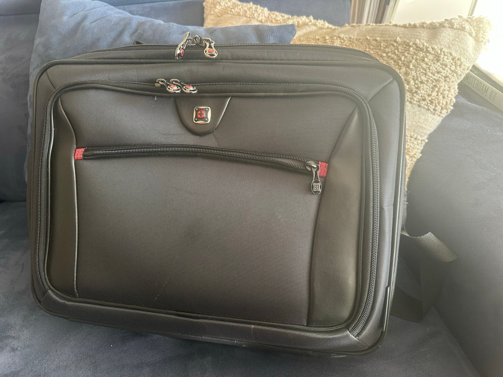 Wenger laptoptas/aktetas - Zwart - 15 inch, Ophalen, Gevoerd laptopvak, 15 inch, Aktetas