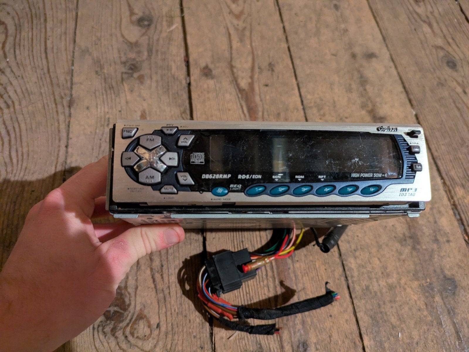 Vintage Autoradio Clarion, Auto diversen, Ophalen of Verzenden