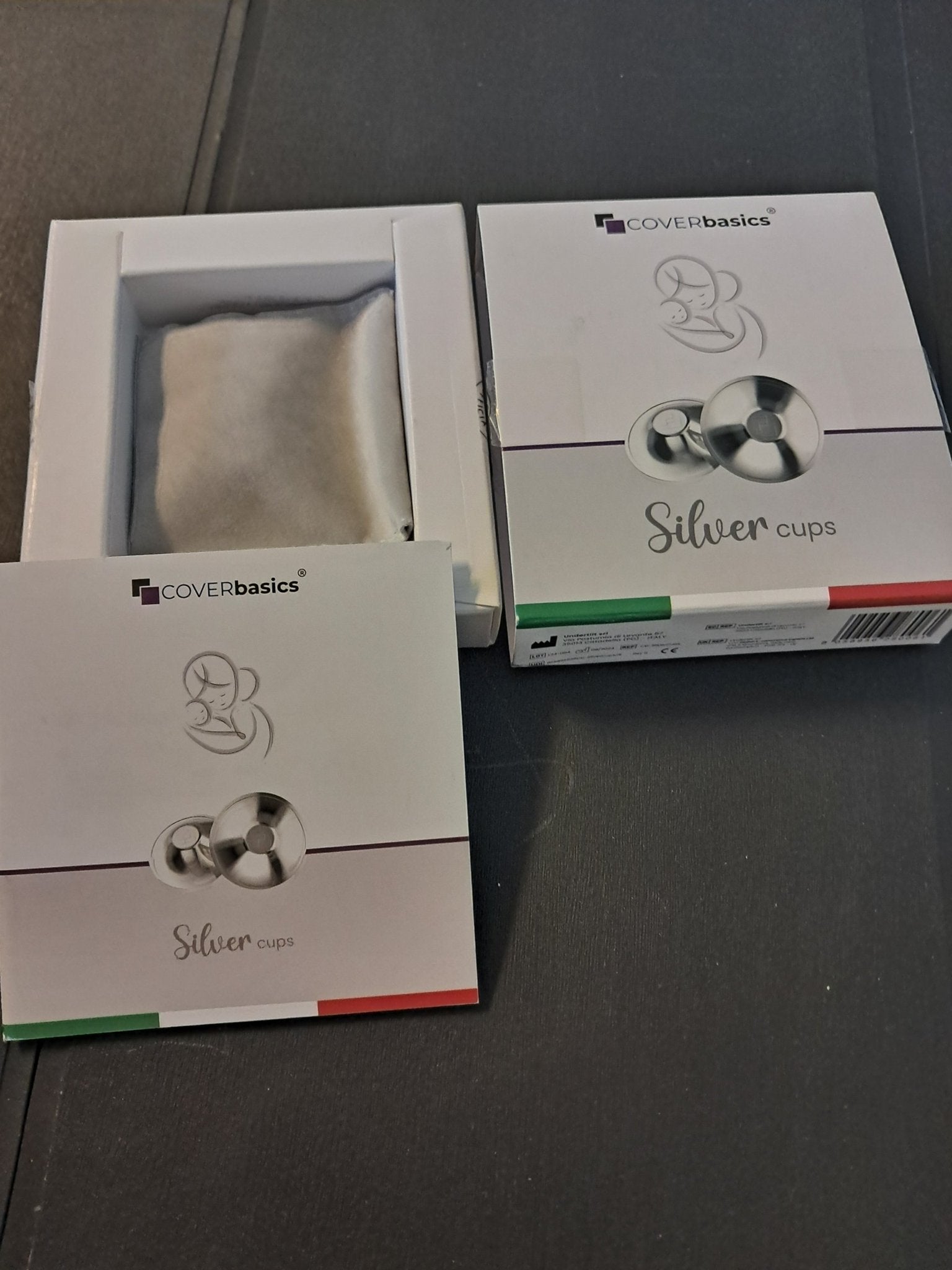 Coverbasics Zilveren Tepelbeschermers, Ophalen of Verzenden, Nieuw