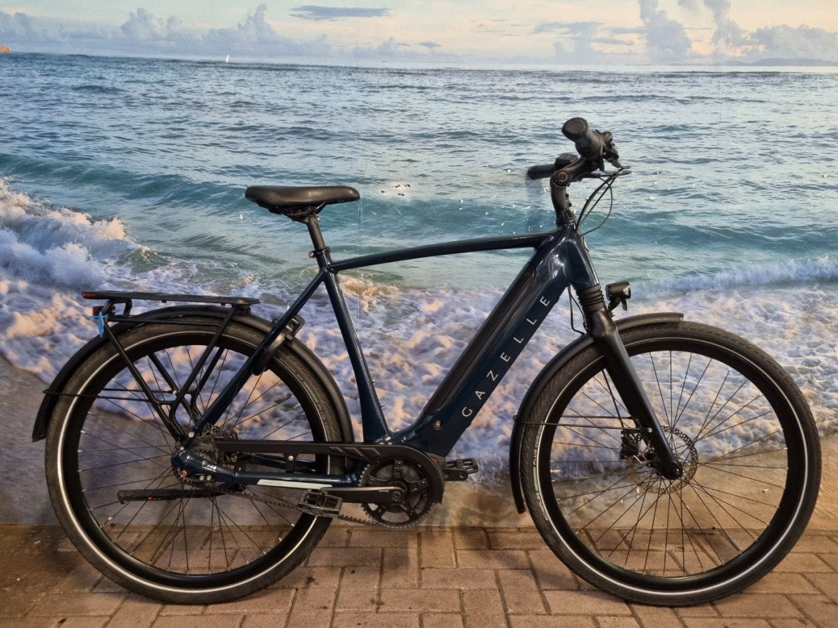 Gazelle Ultimate C8+ HMB, Beltdrive, Bosch smart system,61, Fietsen en Brommers, Fietsen | Heren | Herenfietsen, Ophalen, Gebruikt