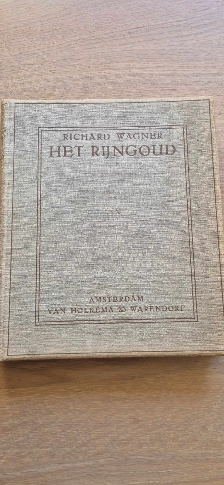 Richard Wagner - Het Rijngoud - Beperkte genummerde uitgave, Ophalen of Verzenden, Gelezen, Richard Wagner, Nederland