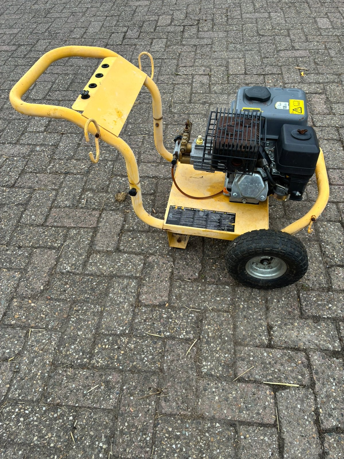 Hogendruk reiniger op benzine, Tuin en Terras, Hogedrukreinigers, Ophalen of Verzenden, Zo goed als nieuw, Benzine