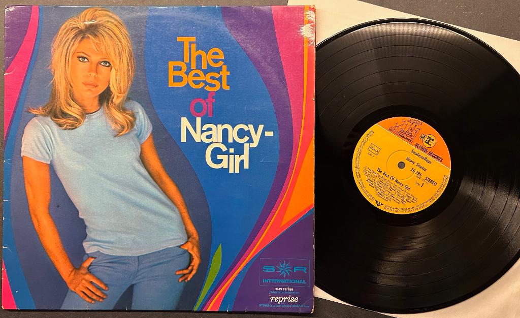 NANCY SINATRA - The best of Nancy girl ( LP ), Ophalen of Verzenden, Gebruikt, 12 inch