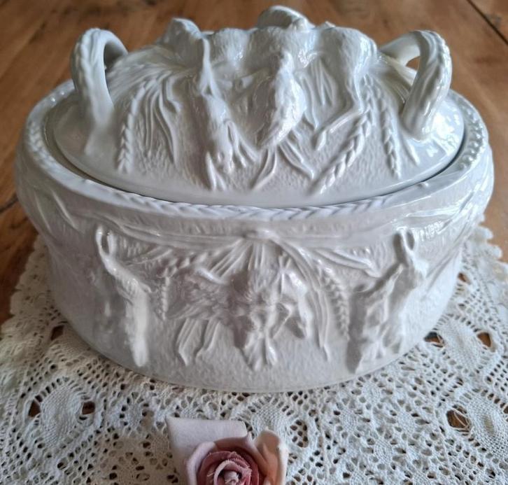 Vintage Portmeirion terrine, wild, jacht, fazant, haas, eend, Ophalen of Verzenden