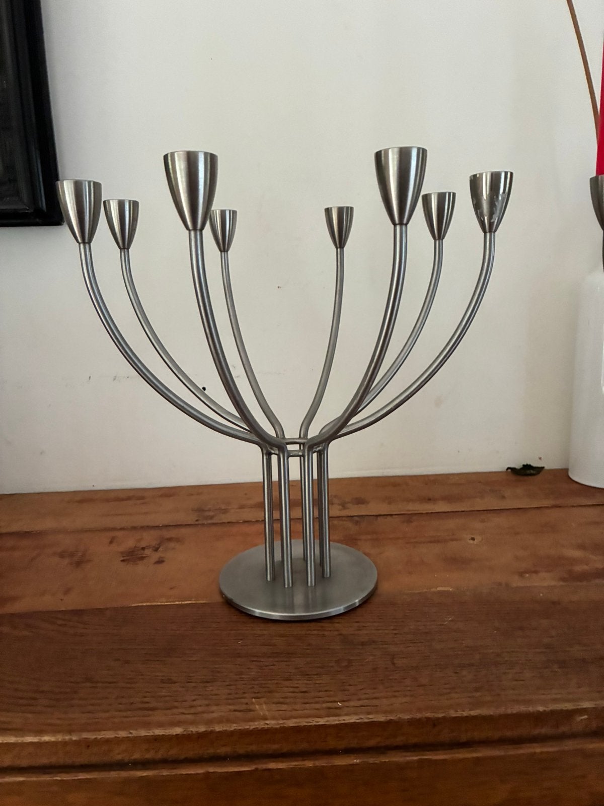 Ikea Stockholm 8 armige kandelaar design klassieker, Ophalen of Verzenden, Zo goed als nieuw, Metaal