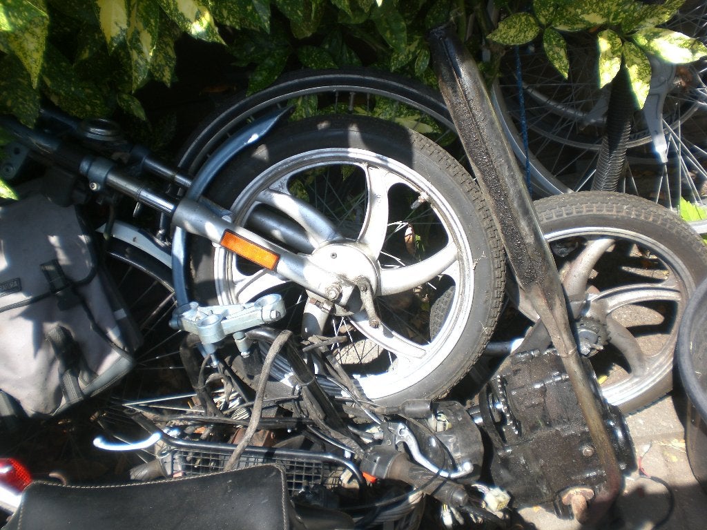 TOMOS E-start zonder frame, Fietsen en Brommers, Brommers | Tomos, Ophalen, Gebruikt, Flexer