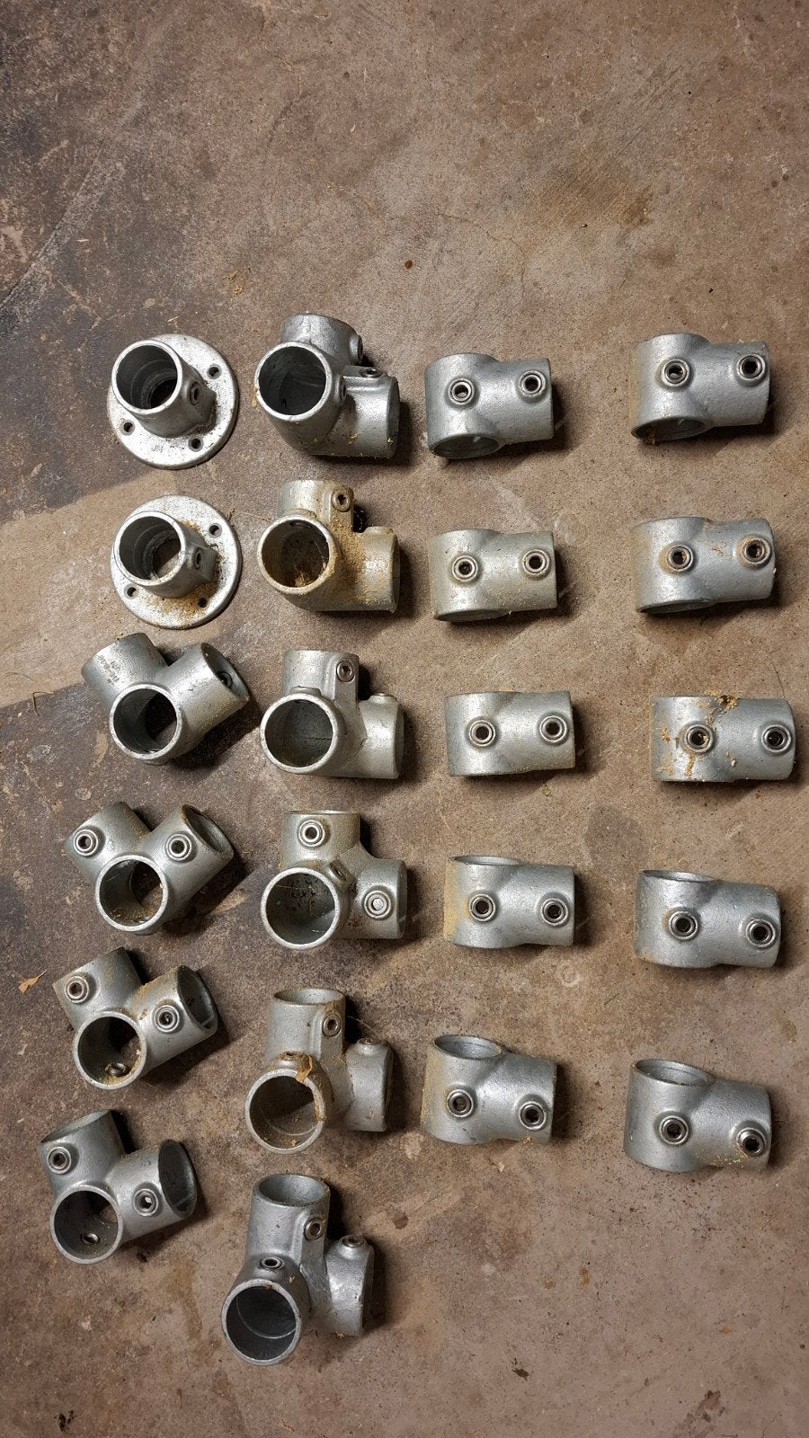 Gegalvaniseerde Steigerbouwkoppelingen 48,3 mm, Ophalen of Verzenden, Overige typen, Minder dan 2 meter