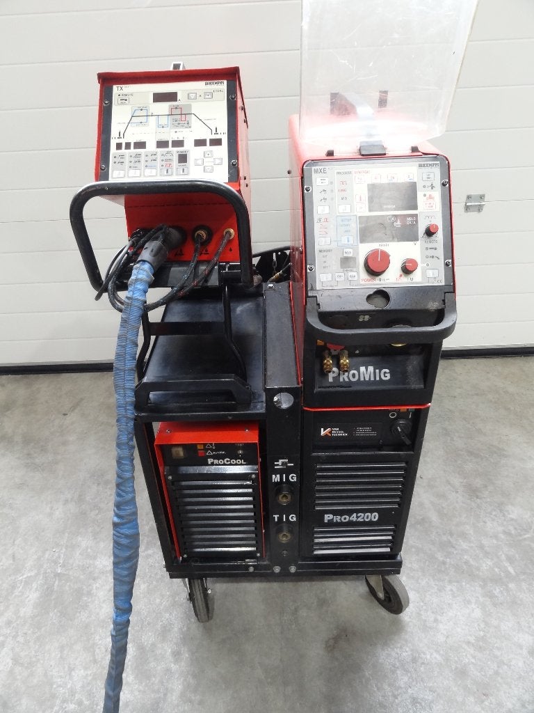 Mig/Mag/Tig lasapparaat Kemppi Pro 4200 Evolution Puls WTGK, Ophalen of Verzenden, Zo goed als nieuw, 250 ampère of meer, Co2