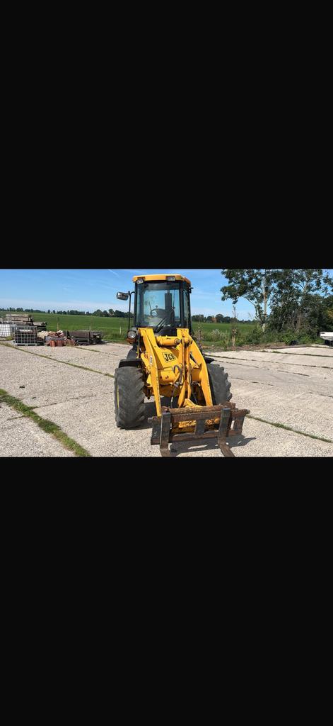 Jcb 407 zx shovel 5 ton met kenteken wiel ladder loader, Ophalen, Overige typen