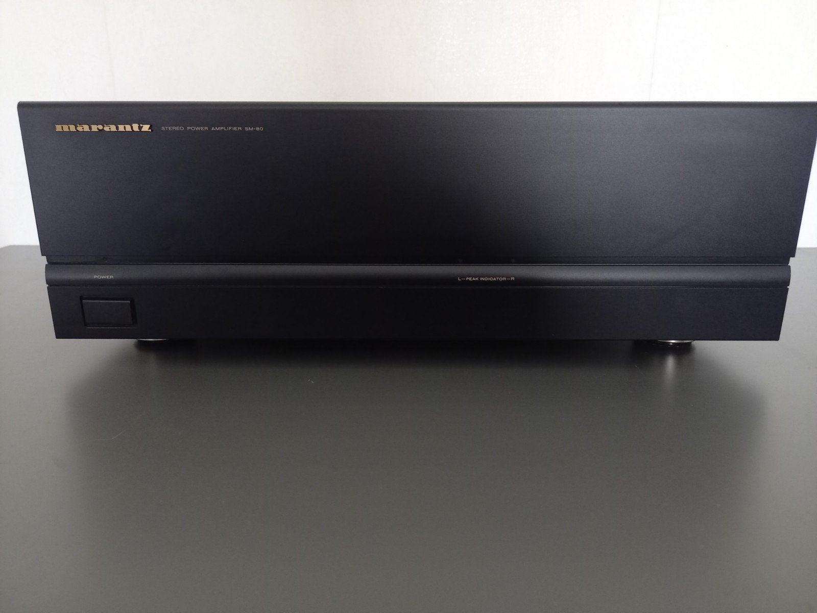 MARANTZ SM-80 POWER-AMP 2X100 WATT 8 OHM / 300 WATT BRIDGED, Marantz, Gebruikt, Ophalen of Verzenden, 60 tot 120 watt