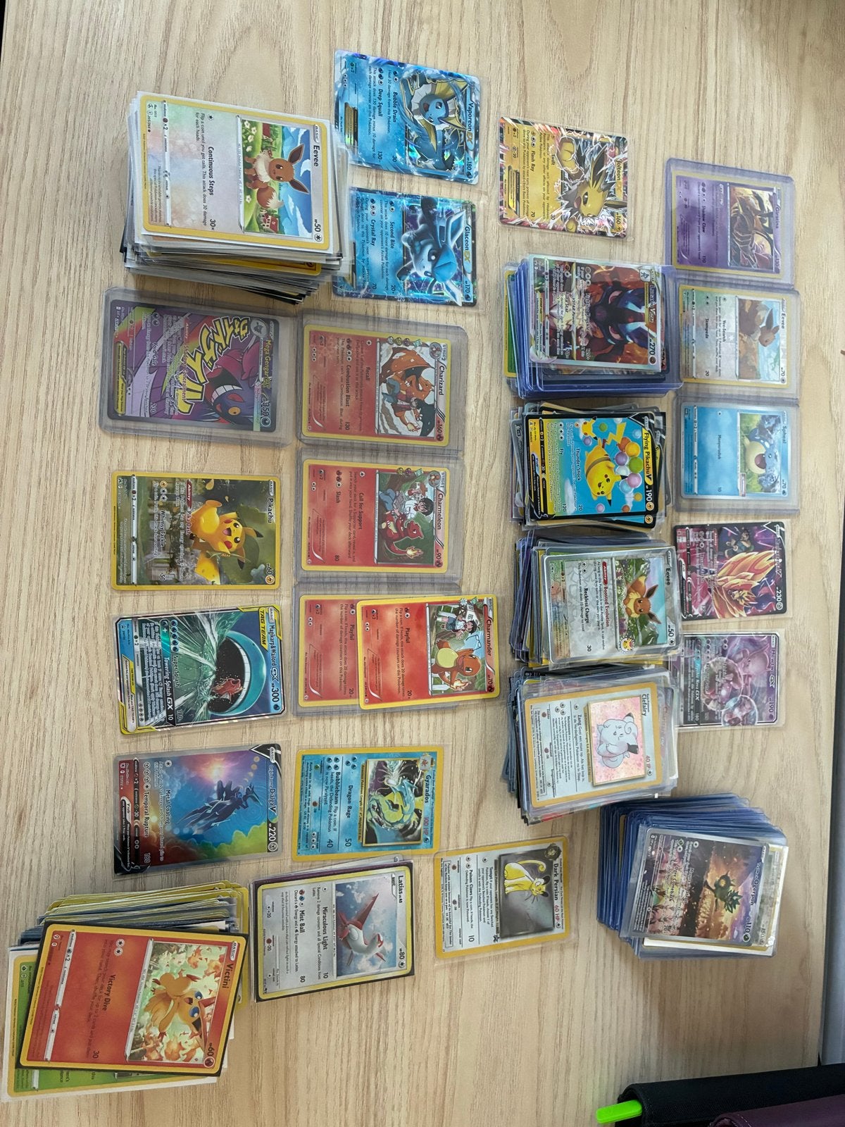 Grote collectie Pokémon kaarten (400+) met bangers!, Ophalen, Gebruikt