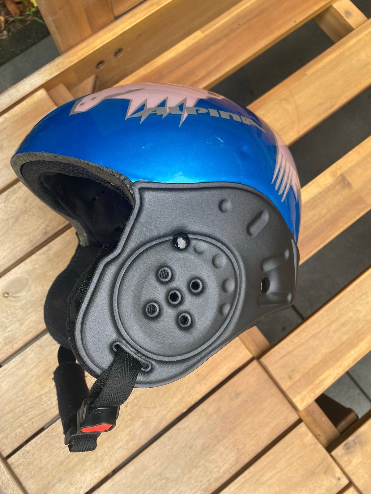 Alpina skihelm 48-52cm, Ophalen of Verzenden, Zo goed als nieuw, Overige merken