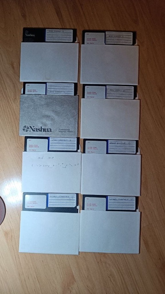 Word Perfect Vintage Floppy Disks, Ophalen of Verzenden