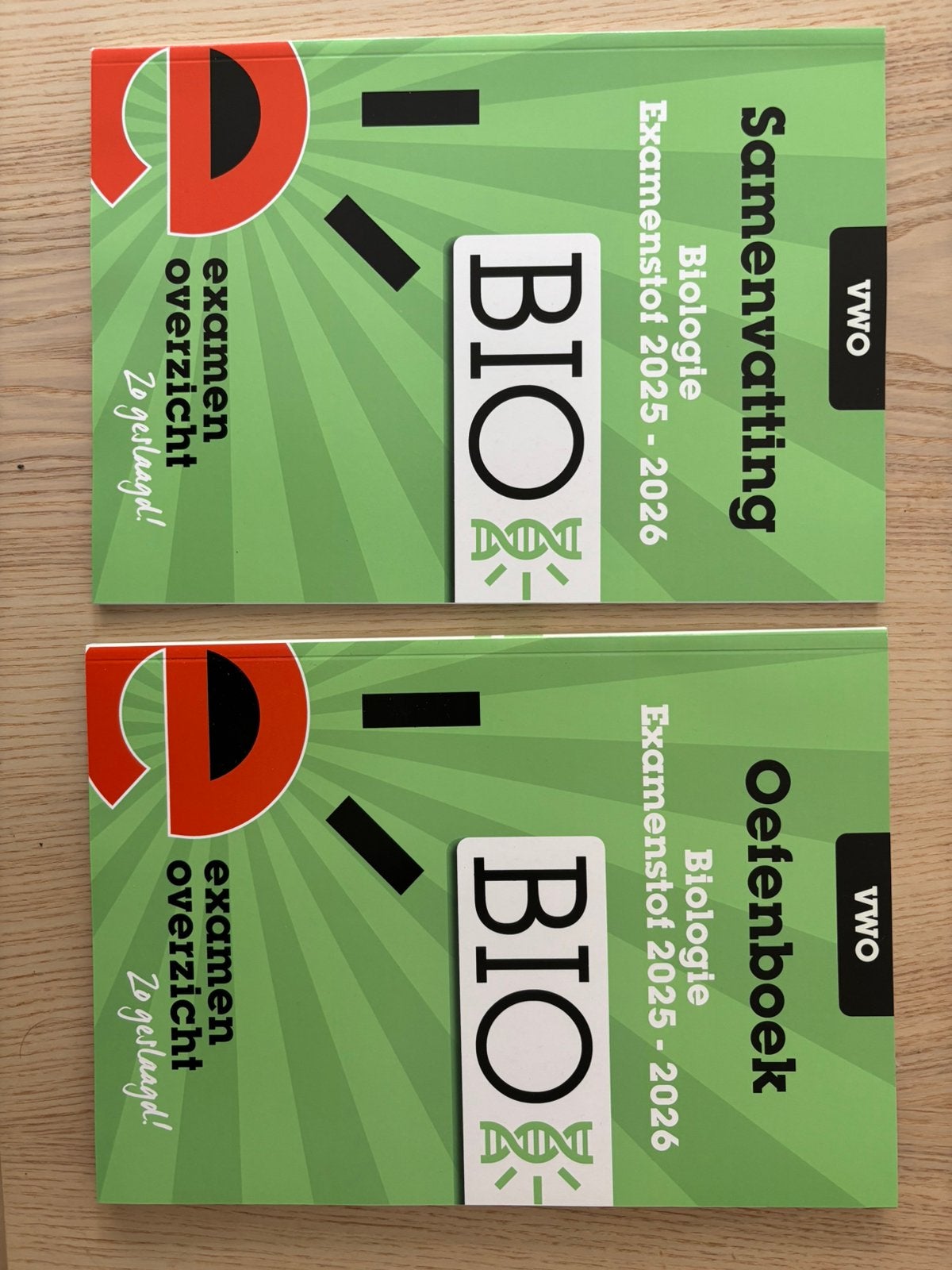 VWO examenoverzicht biologie oefenboek + samenvatting, Boeken, Ophalen, Zo goed als nieuw